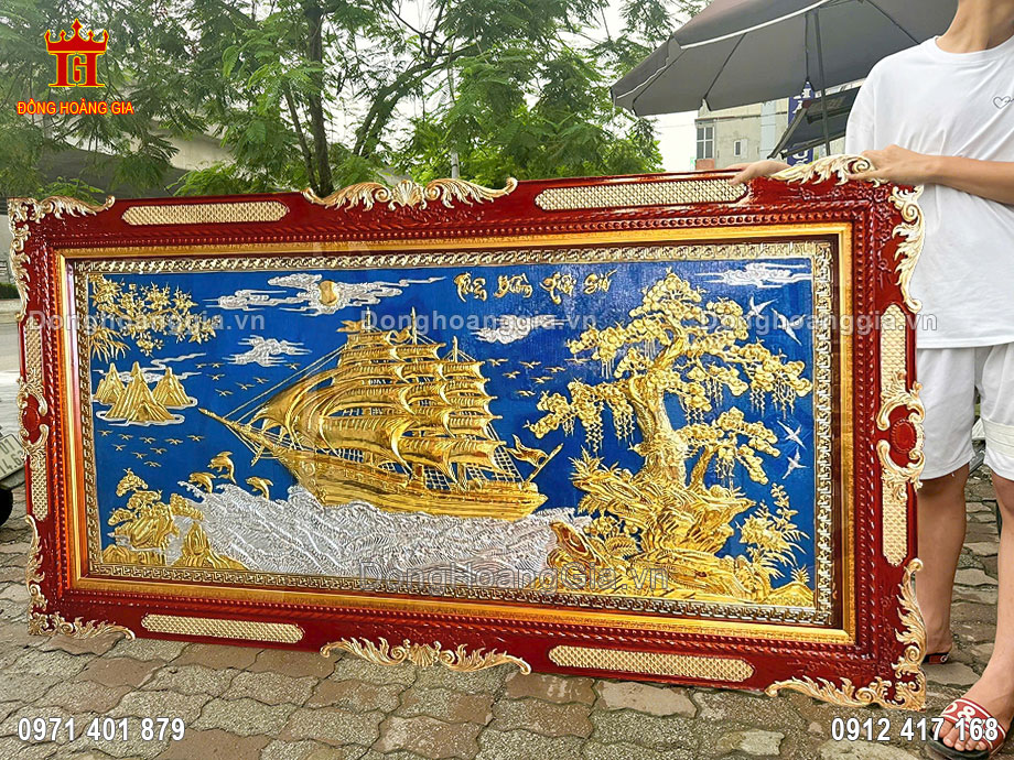 Từng đường nét họa tiết được chạm nổi 3D tuyệt đẹp